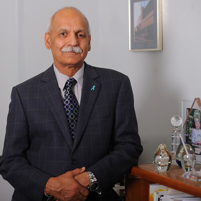 Dr. Shafiq A. Khan headshot.