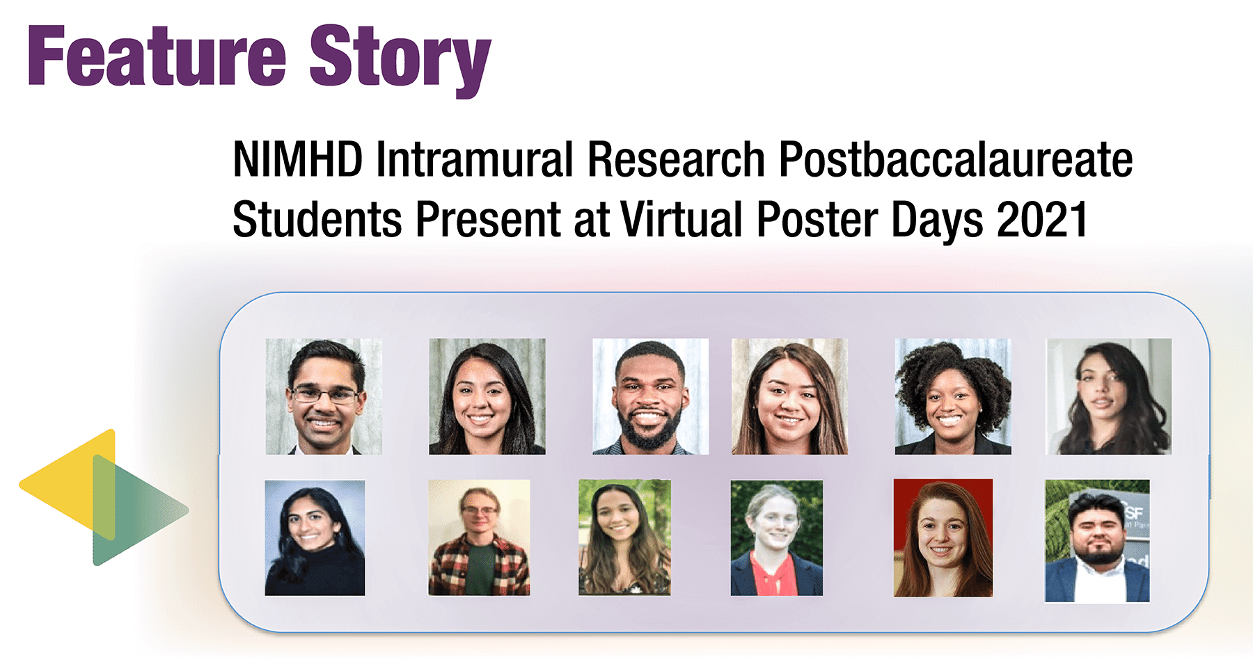 NIMHD Intramural Research Postbaccalaureate Students Present at Virtual Poster Days 2021