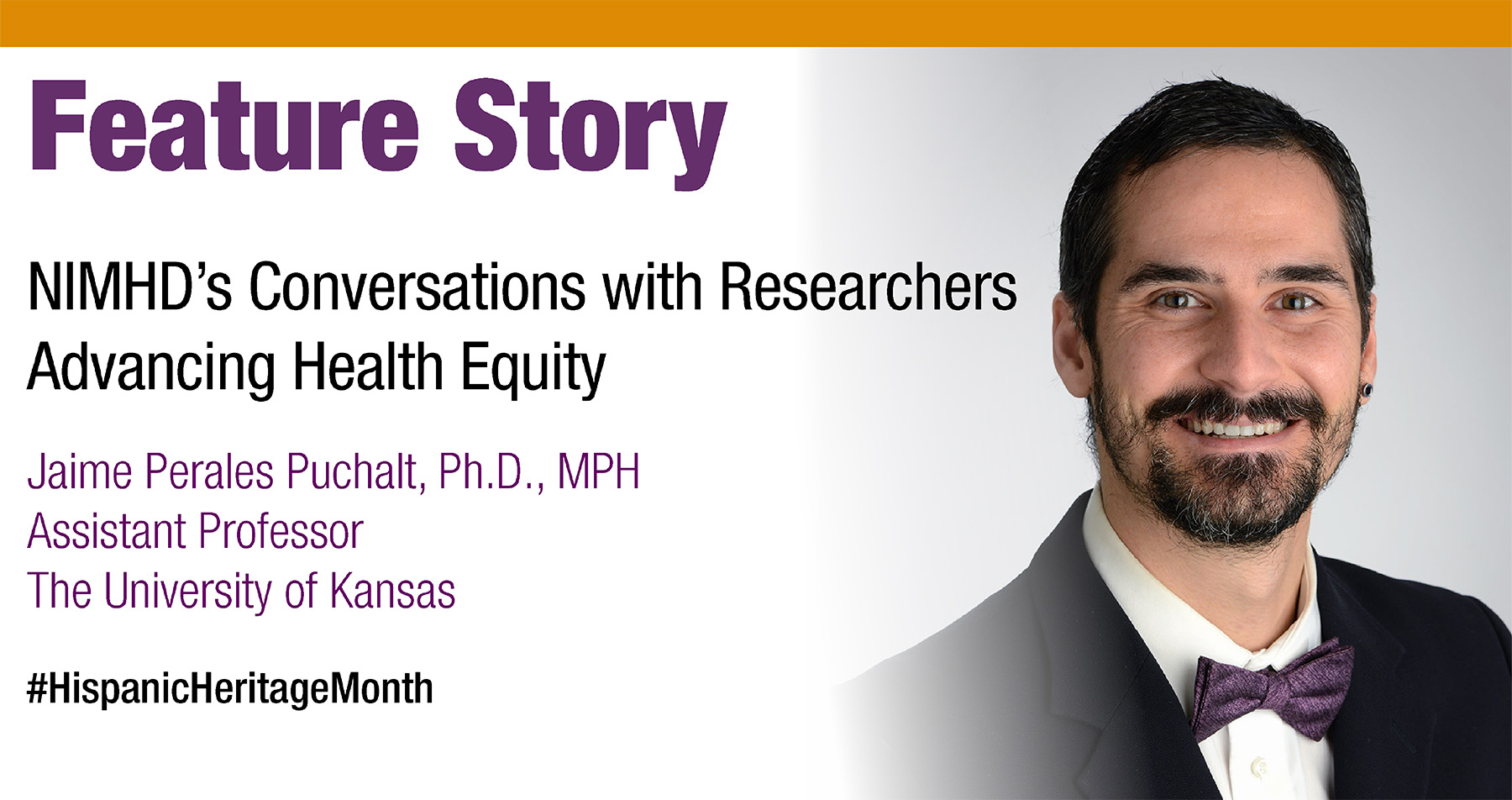 NIMHD's Conversations with Researchers Advancing Health Equity for Hispanic Heritage Month: Dr. Jaime Perales Puchalt