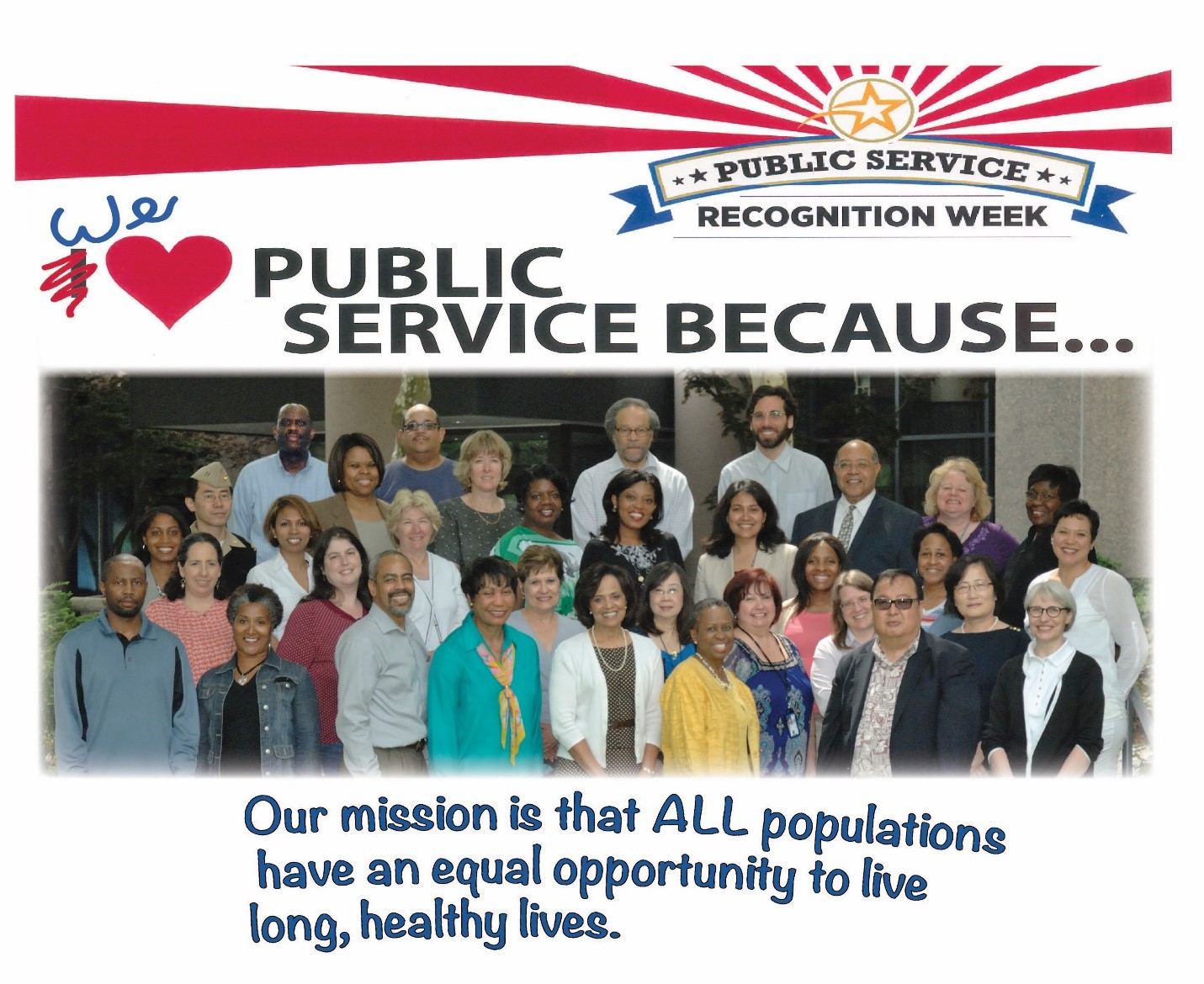 NIMHD staff celebrate Public Service Recognition Week
