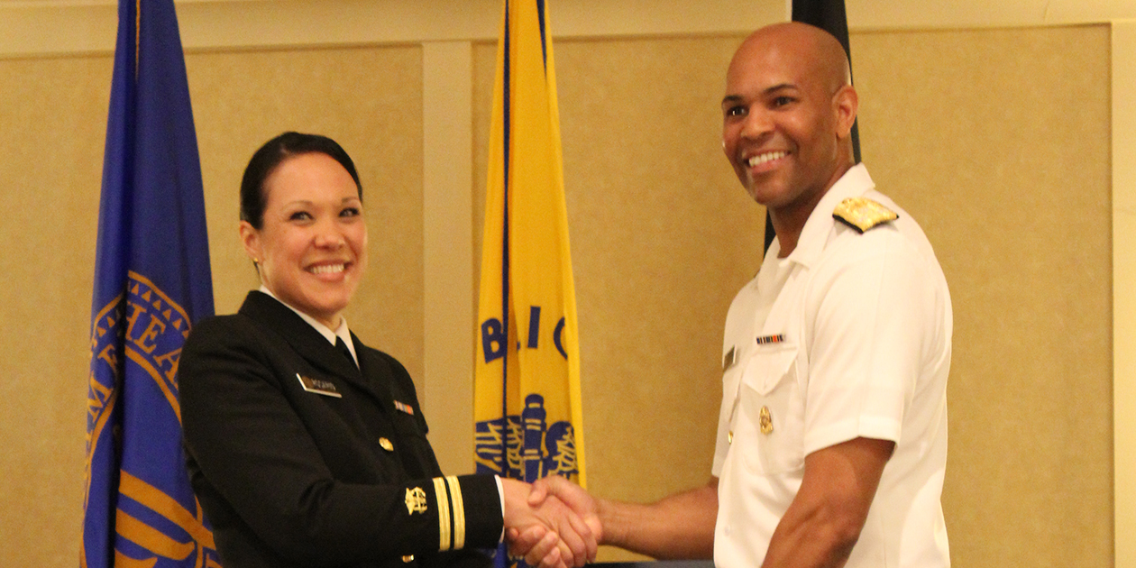 NIMHD Scientific Programs Officer Inducted in USPHS